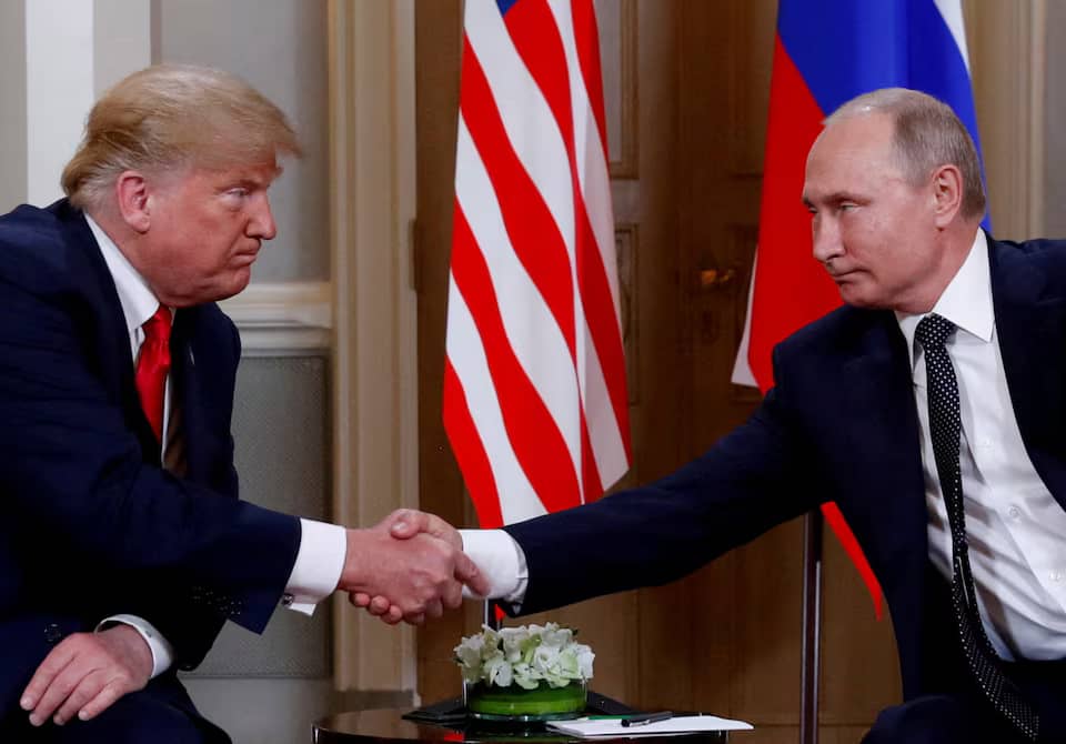 Глобе Трамп Путин