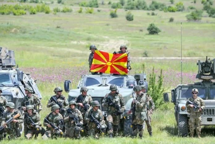 Глобе воена вежба АРМ Криволак